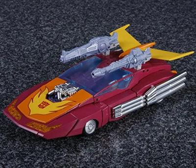 The Transformers: The Movie - Transformers 2010 - Hot Rodimus - The Transformers: Masterpiece MP-28 - Version 2.0 (Takara Tomy)ㅤ – Takara Tomy – ActionFigureBrasil — iluminação de estúdio