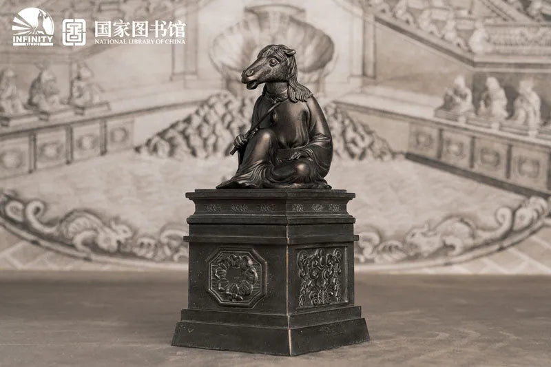 The Twelve Old Summer Palace Bronze Heads Horse 1/6 Statueㅤ – Infinity Studio – ActionFigureBrasil