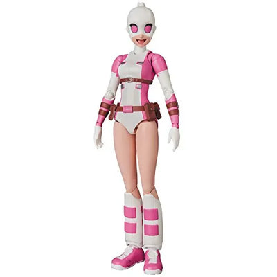 The Unbelievable Gwenpool - Gwenpool - Mafex No.071 (Medicom Toy)ㅤ – Medicom Toy As Manufacturer – ActionFigure Brasil — ângulo diferente