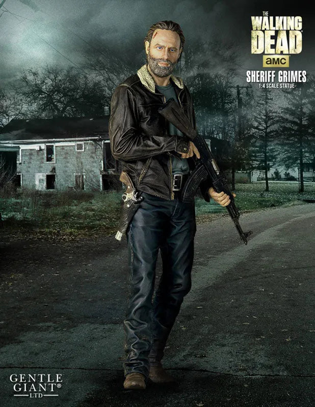 The Walking Dead 1/4 Scale Statue - Rick Grimesㅤ – Gentle Giant – ActionFigure Brasil