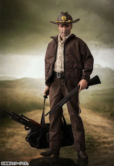 The Walking Dead - Rick Grimes - Season 1 - 1/6 (threezero)ㅤ – ThreeZero – ActionFigure Brasil — ambientada
