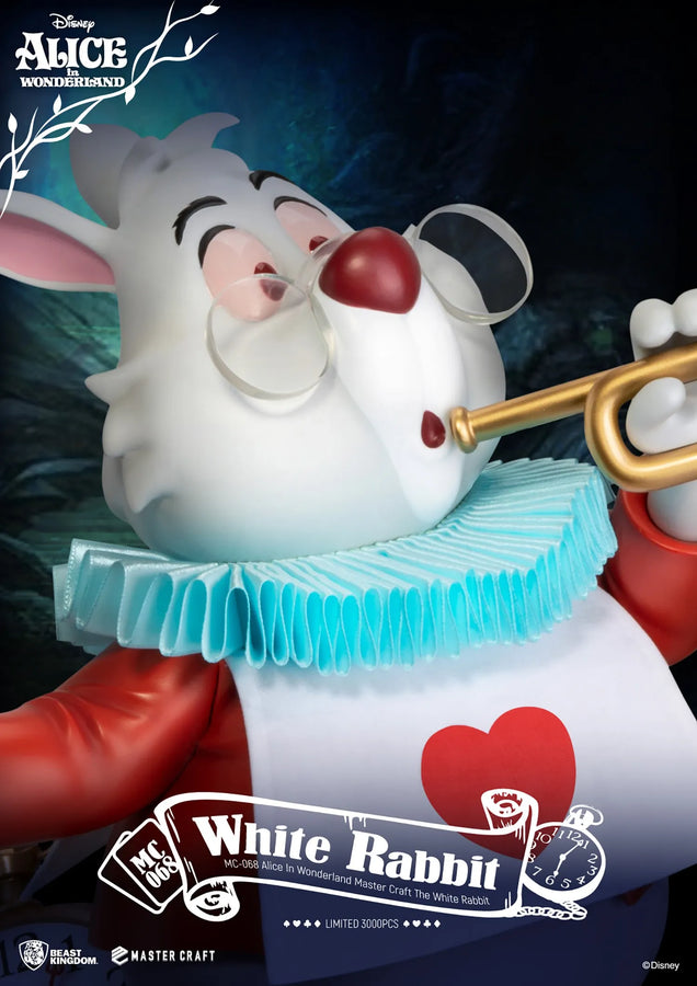 The White Rabbit - LIMITED EDITION: 3000 – Beast Kingdom – ActionFigure Brasil