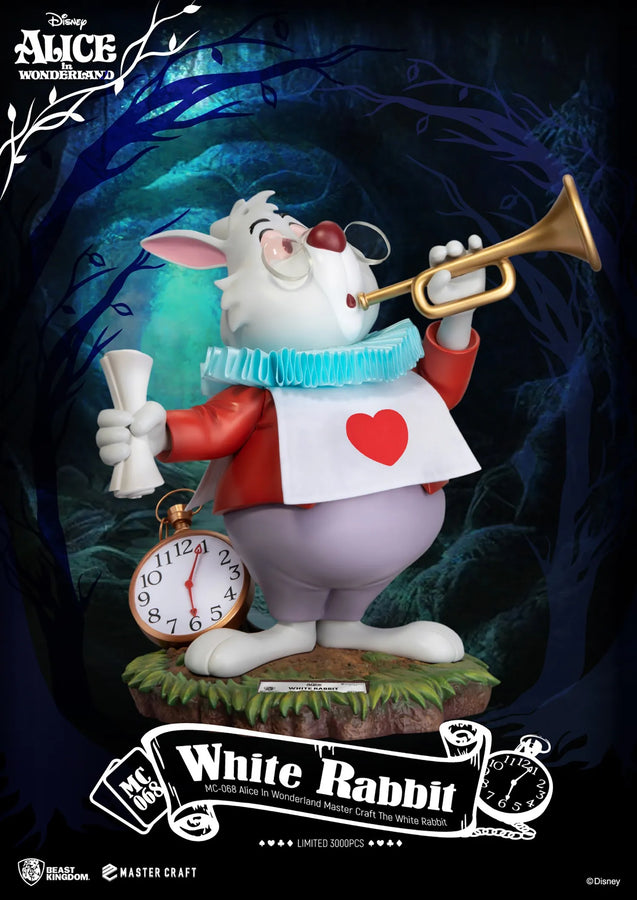 The White Rabbit - LIMITED EDITION: 3000 – Beast Kingdom – ActionFigure Brasil