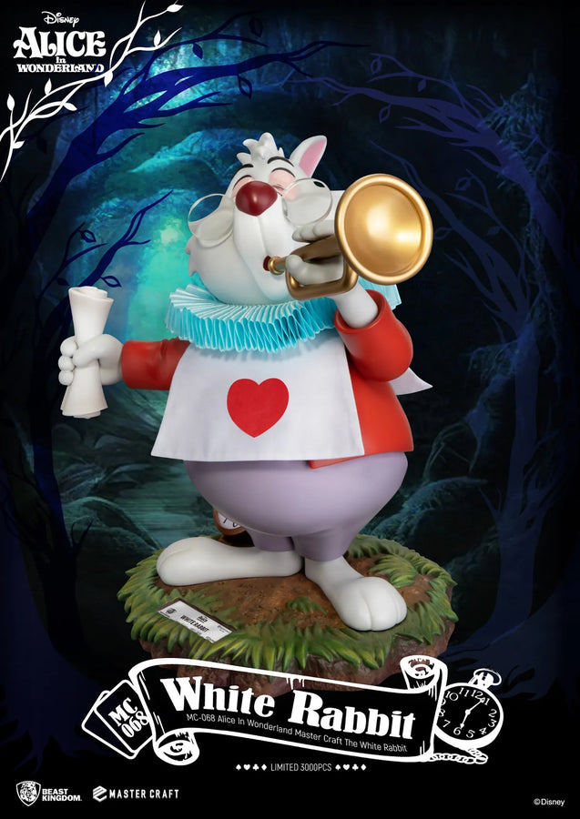 The White Rabbit - LIMITED EDITION: 3000 – Beast Kingdom – ActionFigure Brasil