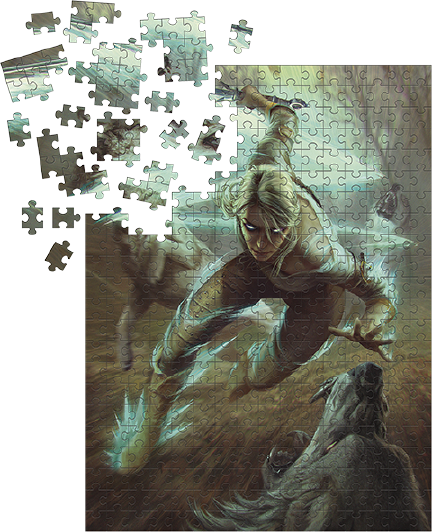 The Witcher 3: Ciri and the Wolves – Dark Horse Comics – ActionFigure Brasil