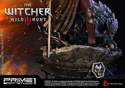 The Witcher 3: Wild Hunt - Eredin - Hound of the Wild Hunt - Premium Masterline PMW3-02 - 1/4 (Prime 1 Studio)ㅤ – Prime 1 Studio – ActionFigureBrasil — ângulo diferente