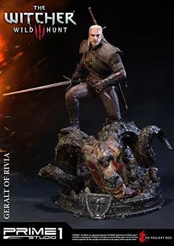 The Witcher 3: Wild Hunt - Geralt - Howler - Premium Masterline PMW3-01 - 1/4 (Prime 1 Studio)ㅤ – Prime 1 Studio – ActionFigureBrasil