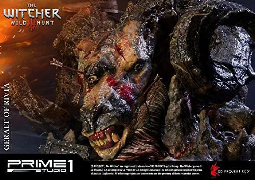 The Witcher 3: Wild Hunt - Geralt - Howler - Premium Masterline PMW3-01 - 1/4 (Prime 1 Studio)ㅤ – Prime 1 Studio – ActionFigureBrasil