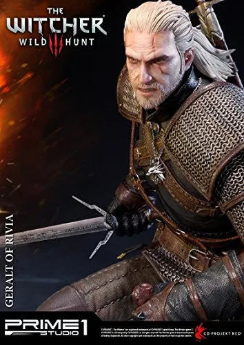 The Witcher 3: Wild Hunt - Geralt - Howler - Premium Masterline PMW3-01 - 1/4 (Prime 1 Studio)ㅤ – Prime 1 Studio – ActionFigureBrasil