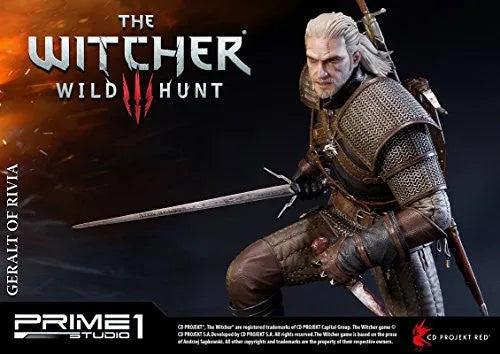 The Witcher 3: Wild Hunt - Geralt - Howler - Premium Masterline PMW3-01 - 1/4 (Prime 1 Studio)ㅤ – Prime 1 Studio – ActionFigureBrasil