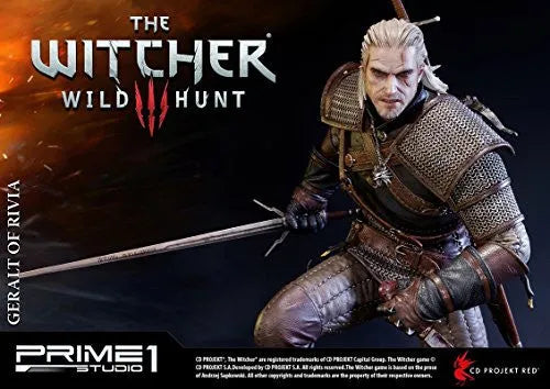 The Witcher 3: Wild Hunt - Geralt - Howler - Premium Masterline PMW3-01 - 1/4 (Prime 1 Studio)ㅤ – Prime 1 Studio – ActionFigureBrasil