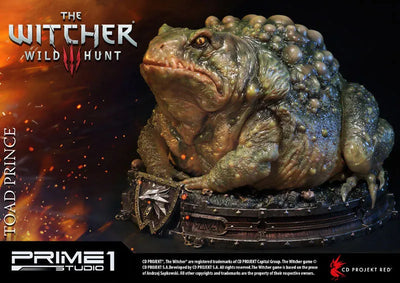 The Witcher 3: Wild Hunt - The Toad Prince - Premium Masterline PMW3-05 (Prime 1 Studio)ㅤ – Prime 1 Studio As Manufacturer – ActionFigure Brasil — iluminação de estúdio