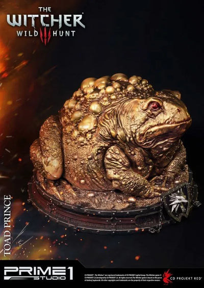 The Witcher 3: Wild Hunt - The Toad Prince - Premium Masterline PMW3-05GL - Gold Edition (Prime 1 Studio)ㅤ – Prime 1 Studio As Manufacturer – ActionFigureBrasil — com base expositora
