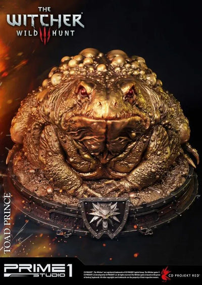 The Witcher 3: Wild Hunt - The Toad Prince - Premium Masterline PMW3-05GL - Gold Edition (Prime 1 Studio)ㅤ – Prime 1 Studio As Manufacturer – ActionFigure Brasil — embalagem