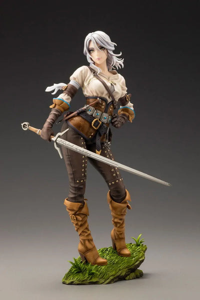 The Witcher - Ciri - Bishoujo Statue - 1/7 (Kotobukiya)ㅤ – Kotobukiya – ActionFigure Brasil — com base expositora
