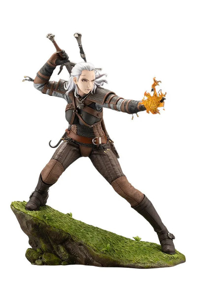 The Witcher - Geralt - Bishoujo Statue - 1/7 (Kotobukiya)ㅤ – Kotobukiya – ActionFigure Brasil