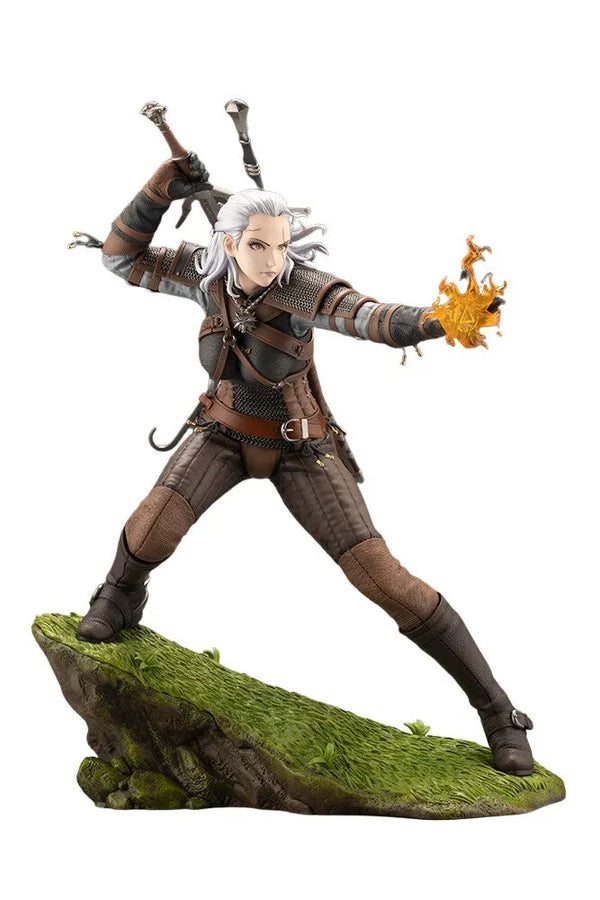 The Witcher - Geralt - Bishoujo Statue - 1/7 (Kotobukiya)ㅤ – Kotobukiya – ActionFigure Brasil