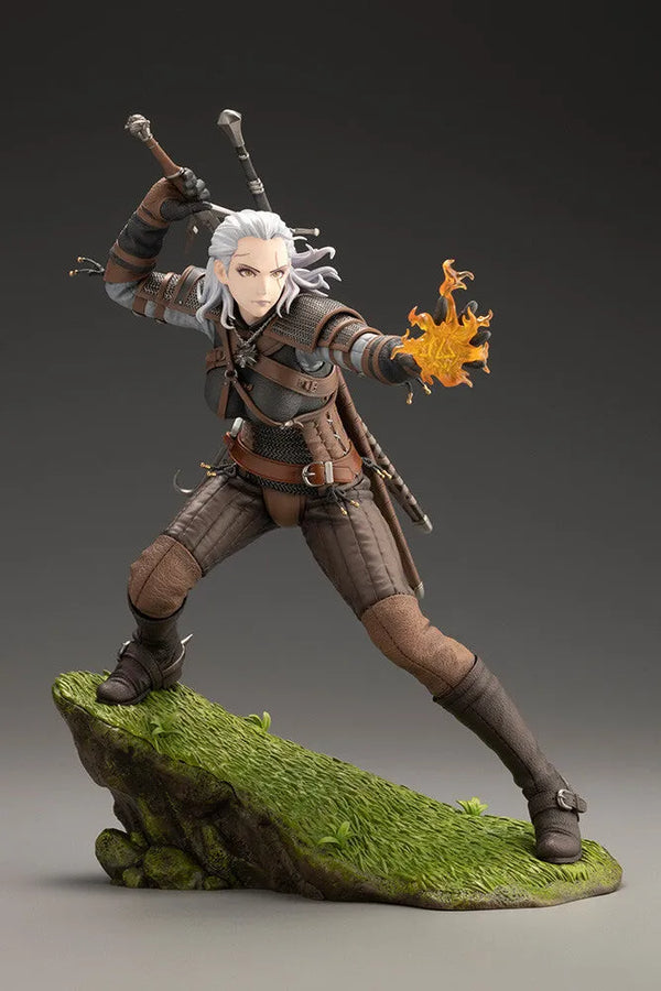 The Witcher - Geralt - Bishoujo Statue - 1/7 (Kotobukiya)ㅤ – Kotobukiya – ActionFigure Brasil