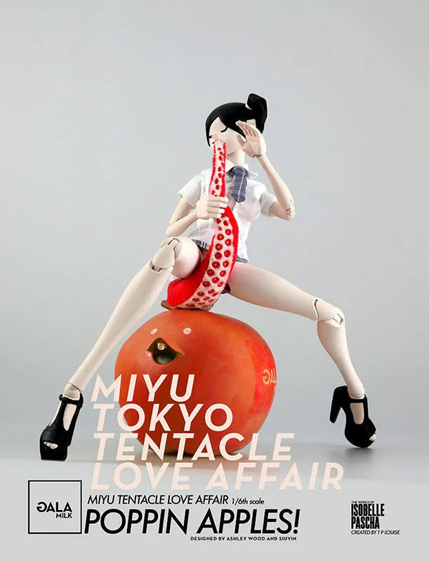 THE WORLD OF ISOBELLE PASCHA - Miyu Tentacle Crush 1/6 Posable Figureㅤ – threeA – ActionFigure Brasil