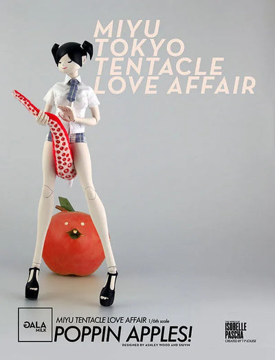 THE WORLD OF ISOBELLE PASCHA - Miyu Tentacle Crush 1/6 Posable Figureㅤ – threeA – ActionFigure Brasil — ângulo diferente