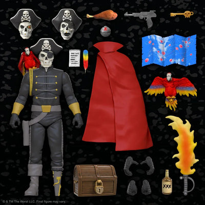 The Worst / Captain Deadstar Ultimate 7 Inch Action Figureㅤ – Super7 – ActionFigureBrasil — ângulo diferente