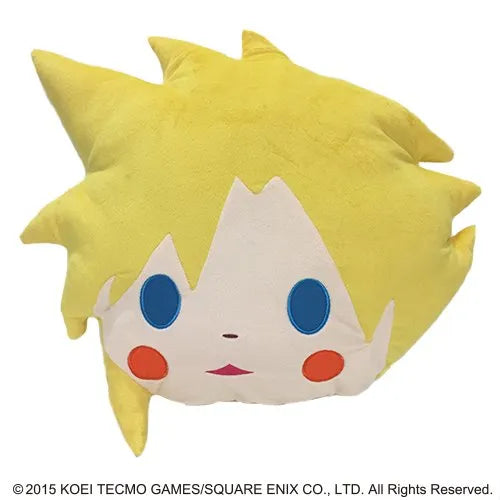 Theatrhythm Final Fantasy All-Star Carnival - Dissidia Final Fantasy - Cloud Strife - Cushion - Face Cushionㅤ – Taito – ActionFigure Brasil