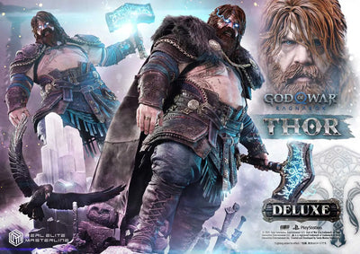 Thor (Deluxe Bonus Version) God of War: Ragnarok – Prime1Studio – ActionFigure Brasil