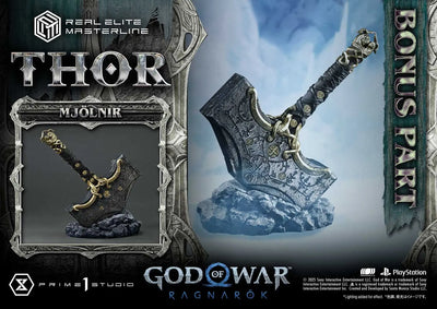 Thor (Deluxe Bonus Version) God of War: Ragnarok – Prime1Studio – ActionFigure Brasil
