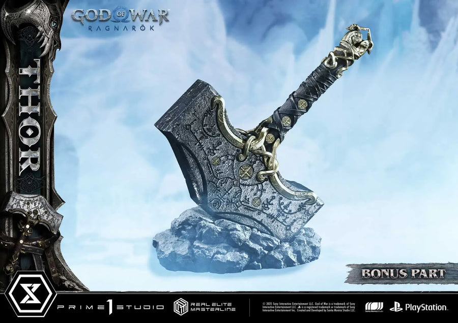 Thor (Deluxe Bonus Version) God of War: Ragnarok – Prime1Studio – ActionFigure Brasil