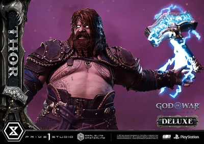 Thor (Deluxe Bonus Version) God of War: Ragnarok – Prime1Studio – ActionFigure Brasil