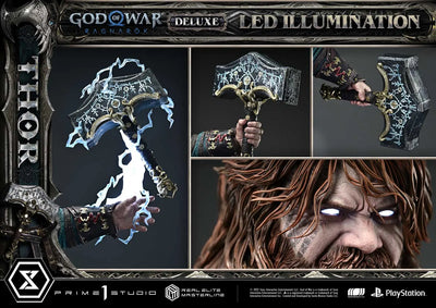 Thor (Deluxe Bonus Version) God of War: Ragnarok – Prime1Studio – ActionFigure Brasil
