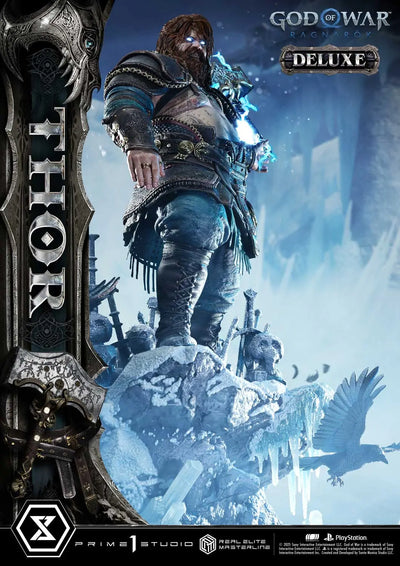 Thor (Deluxe Bonus Version) God of War: Ragnarok – Prime1Studio – ActionFigure Brasil