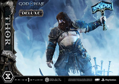 Thor (Deluxe Bonus Version) God of War: Ragnarok – Prime1Studio – ActionFigure Brasil