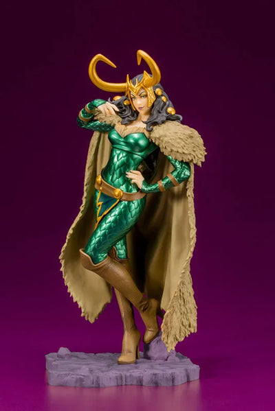 Thor - Lady Loki - Bishoujo Statue - Marvel x Bishoujo - 1/7 - 2nd Edition (Kotobukiya)ㅤ – Kotobukiya – ActionFigure Brasil — com base expositora