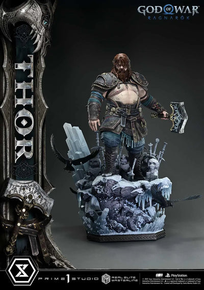 Thor (Regular Version) God of War: Ragnarok – Prime1Studio – ActionFigure Brasil