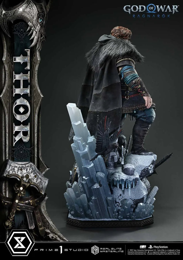 Thor (Regular Version) God of War: Ragnarok – Prime1Studio – ActionFigure Brasil