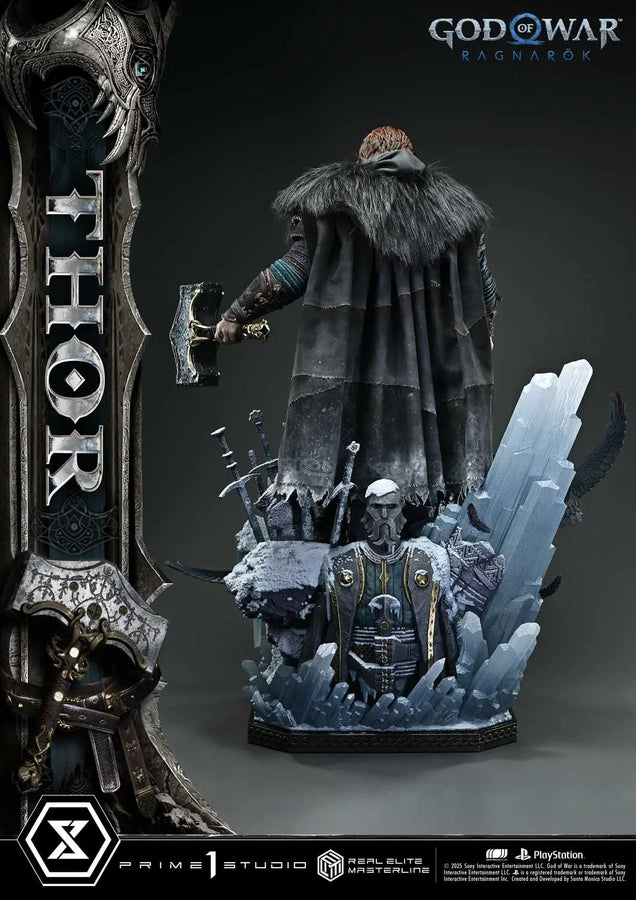 Thor (Regular Version) God of War: Ragnarok – Prime1Studio – ActionFigure Brasil