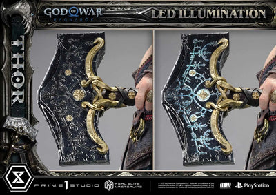 Thor (Regular Version) God of War: Ragnarok – Prime1Studio – ActionFigure Brasil