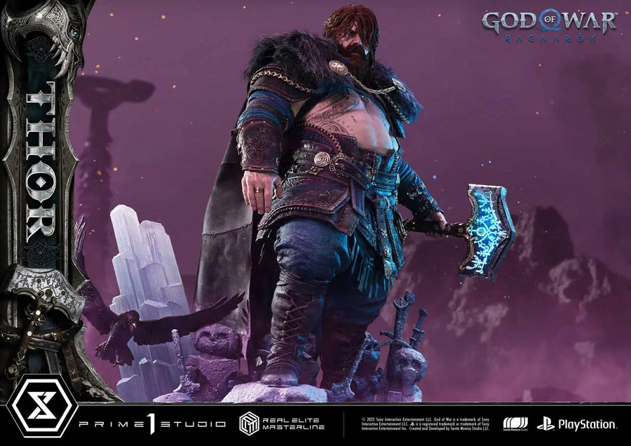 Thor (Regular Version) God of War: Ragnarok – Prime1Studio – ActionFigure Brasil