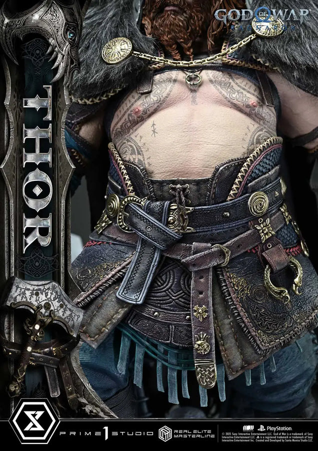 Thor (Regular Version) God of War: Ragnarok – Prime1Studio – ActionFigure Brasil