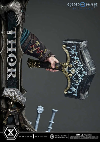 Thor (Regular Version) God of War: Ragnarok – Prime1Studio – ActionFigure Brasil