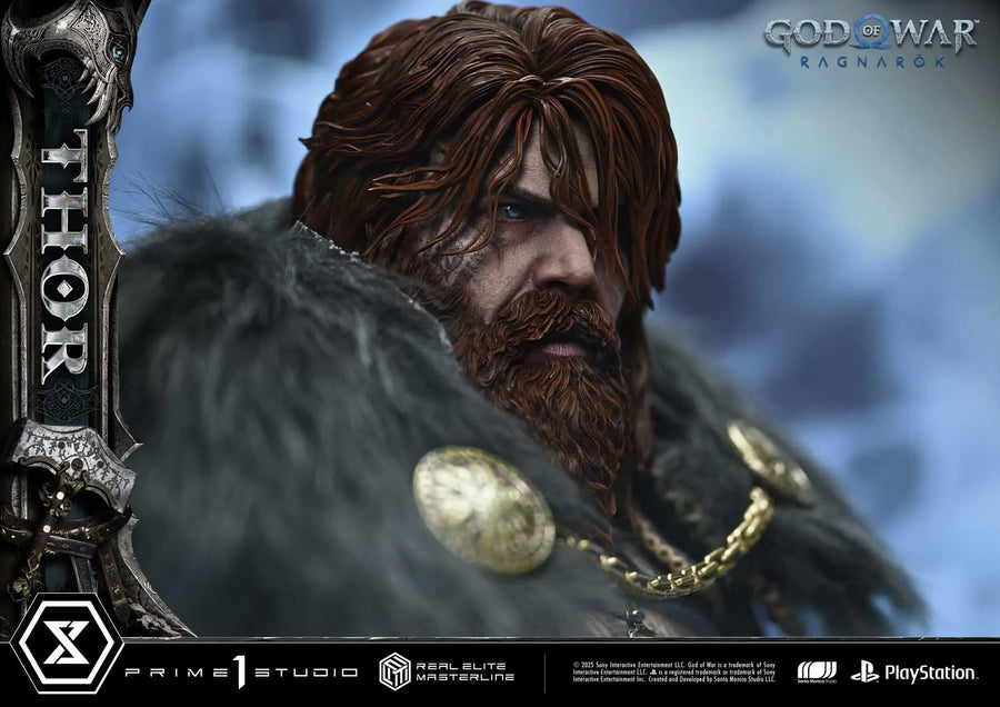 Thor (Regular Version) God of War: Ragnarok – Prime1Studio – ActionFigure Brasil