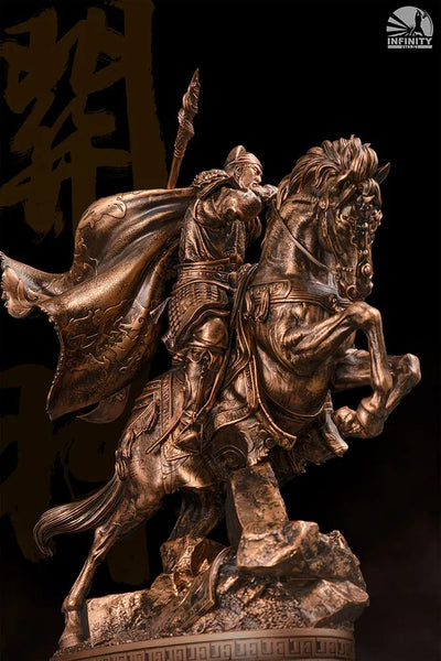 Three Kingdoms Generals Guan Yu Bronzed – Infinity Studio – ActionFigure Brasil — ângulo diferente