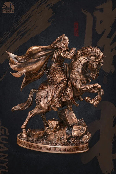 Three Kingdoms Generals Guan Yu Bronzed – Infinity Studio – ActionFigure Brasil — embalagem