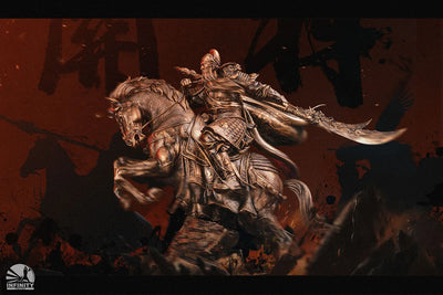 Three Kingdoms Generals Guan Yu Bronzed – Infinity Studio – ActionFigure Brasil — acessórios