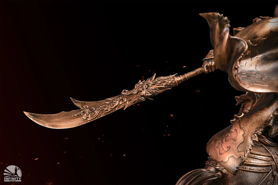 Three Kingdoms Generals Guan Yu Bronzed – Infinity Studio – ActionFigure Brasil