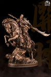 Three Kingdoms Generals Guan Yu Bronzed - ActionFigure Brasil