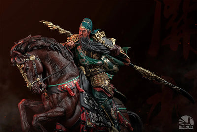 Three Kingdoms Generals Guan Yu – Infinity Studio – ActionFigure Brasil — close