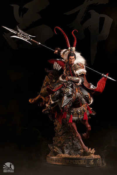 Three Kingdoms Generals Lu Bu - LIMITED EDITION: 300 – Infinity Studio – ActionFigure Brasil — iluminação de estúdio