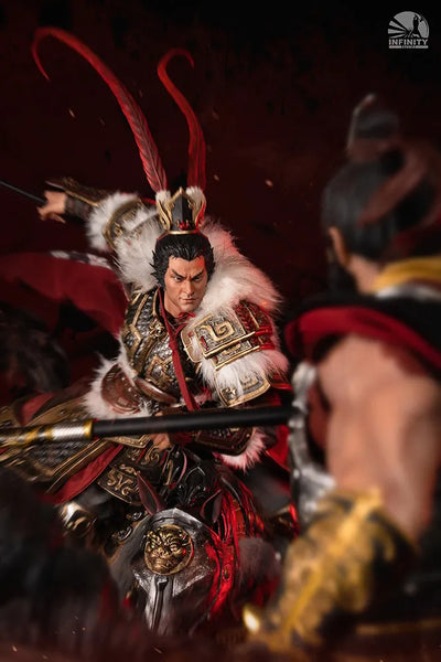 Three Kingdoms Generals Lu Bu - LIMITED EDITION: 300 – Infinity Studio – ActionFigure Brasil — close